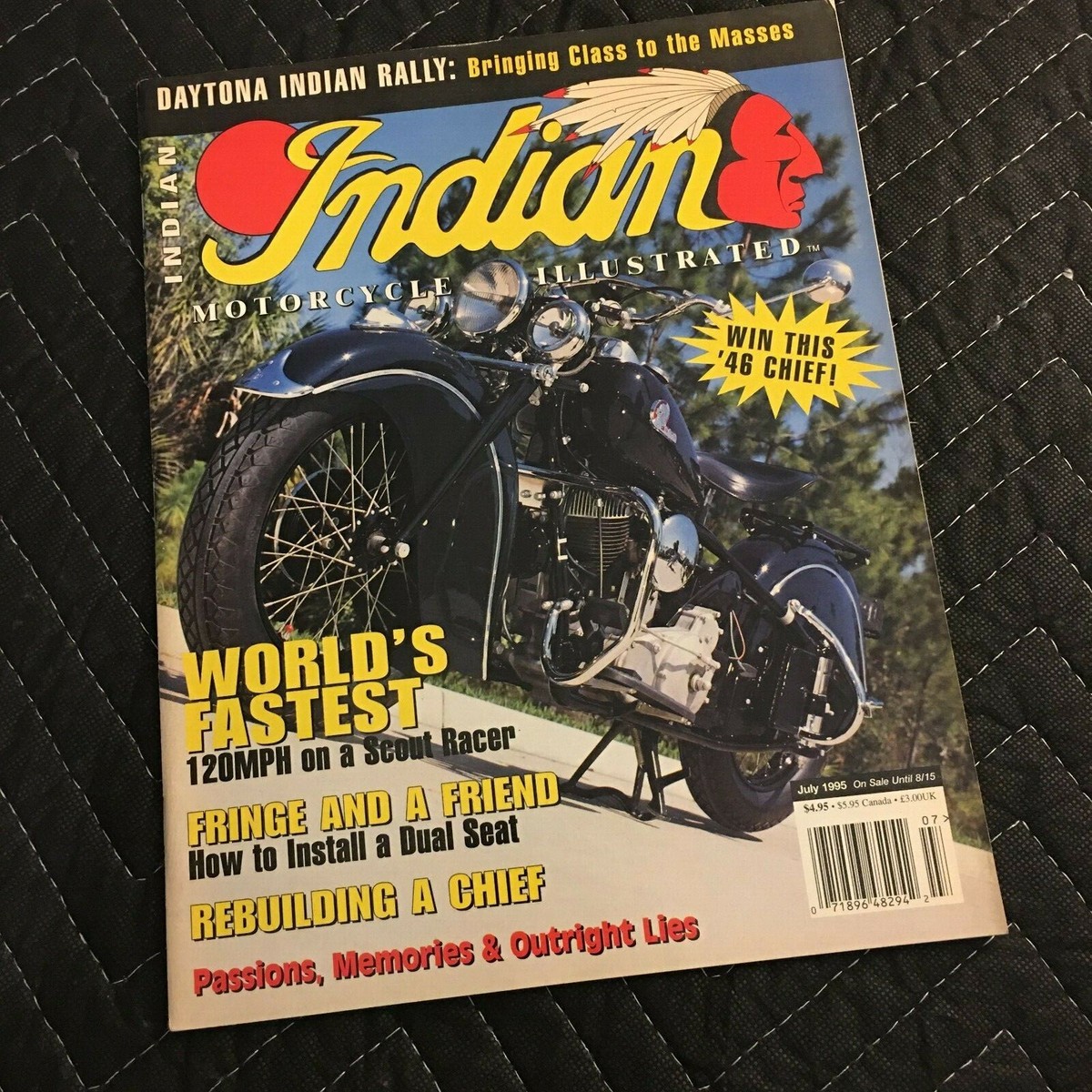 Indian Motorcycle Illustrated Magazine July 1995 vol 3 issue 4 | eBay