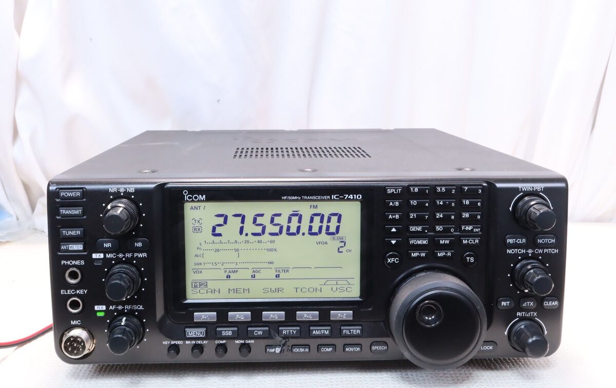 ICOM IC-7410 MARS.MODS 100Watt HF/50MHz ALL MODE Transceiver ICOM IC-7410 MARS.MODS 100Watt HF/50MHz ALL MODE Transceiver