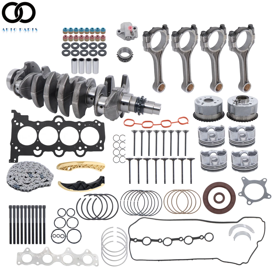 Kit de reconstrucción de revisión de motor Hyundai KIA 1.6L Cigüeñal/ Sincronización con válvula Foto 2 de 4