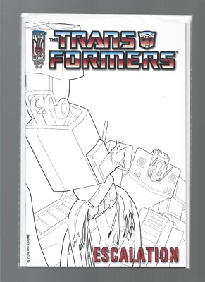 Transformers: Escalation #5 Cover RI-A Variant - IDW Comics