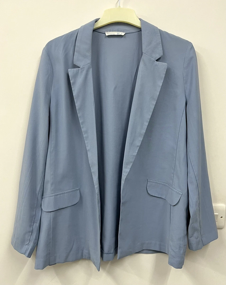 Long open top front blazer