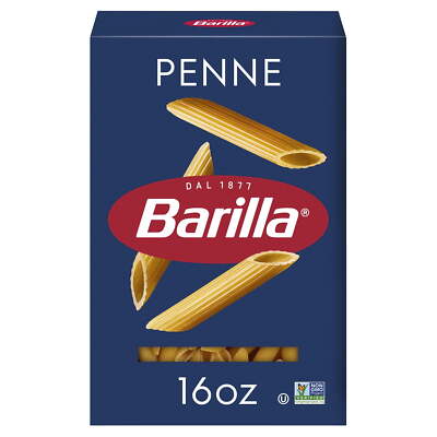 (6 Pack) Barilla Classic Non-GMO Kosher Certified Penne Pasta 16 Oz