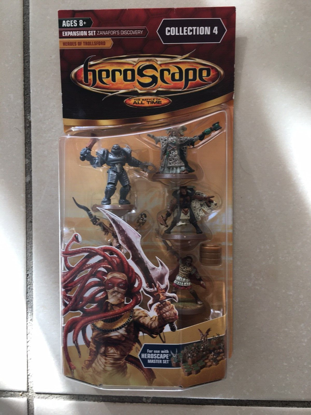 Heroscape Les Héros de Trollsford extension ultra rare neuve de collection sous boîte scellée
