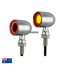 Motorcycle LED Tail Turn Signal Brake Light Harley cafe racer custom Bobber XL