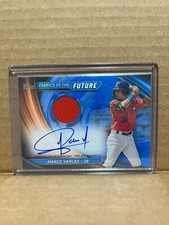 Marco Vargas 2024 Topps Pro Debut Fabrics Of the Future Relic Auto /150 FOTF-MV