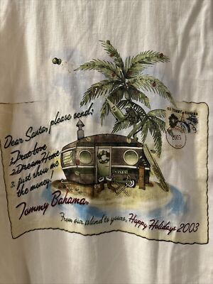 Vintage Tommy Bahama New Years Party Newport Beach 2003 Size Medium NWT  Shirt