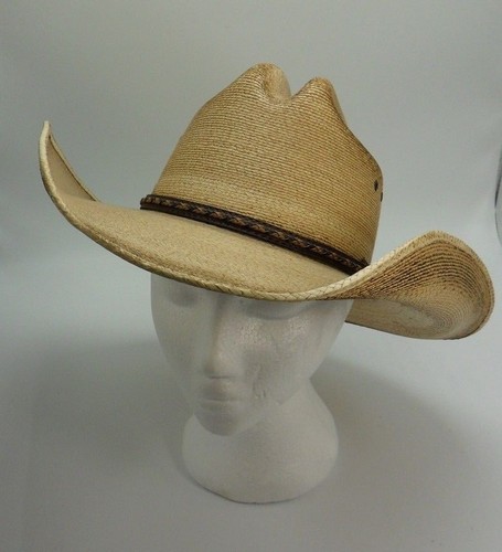 Sky Palm Leaf Cowboy Hat Size 