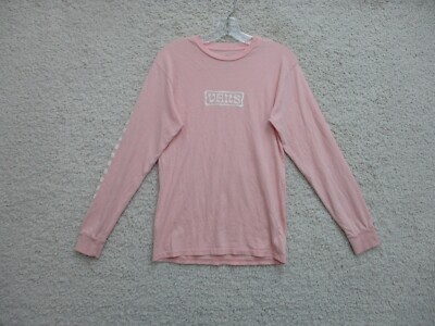 Clothing Vans T Shirt Womens Pink Vans Shirt Small Adult Pink