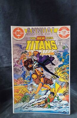 The New Teen Titans Annual #1 1982 DC Comics Comic Book b&b | eBay