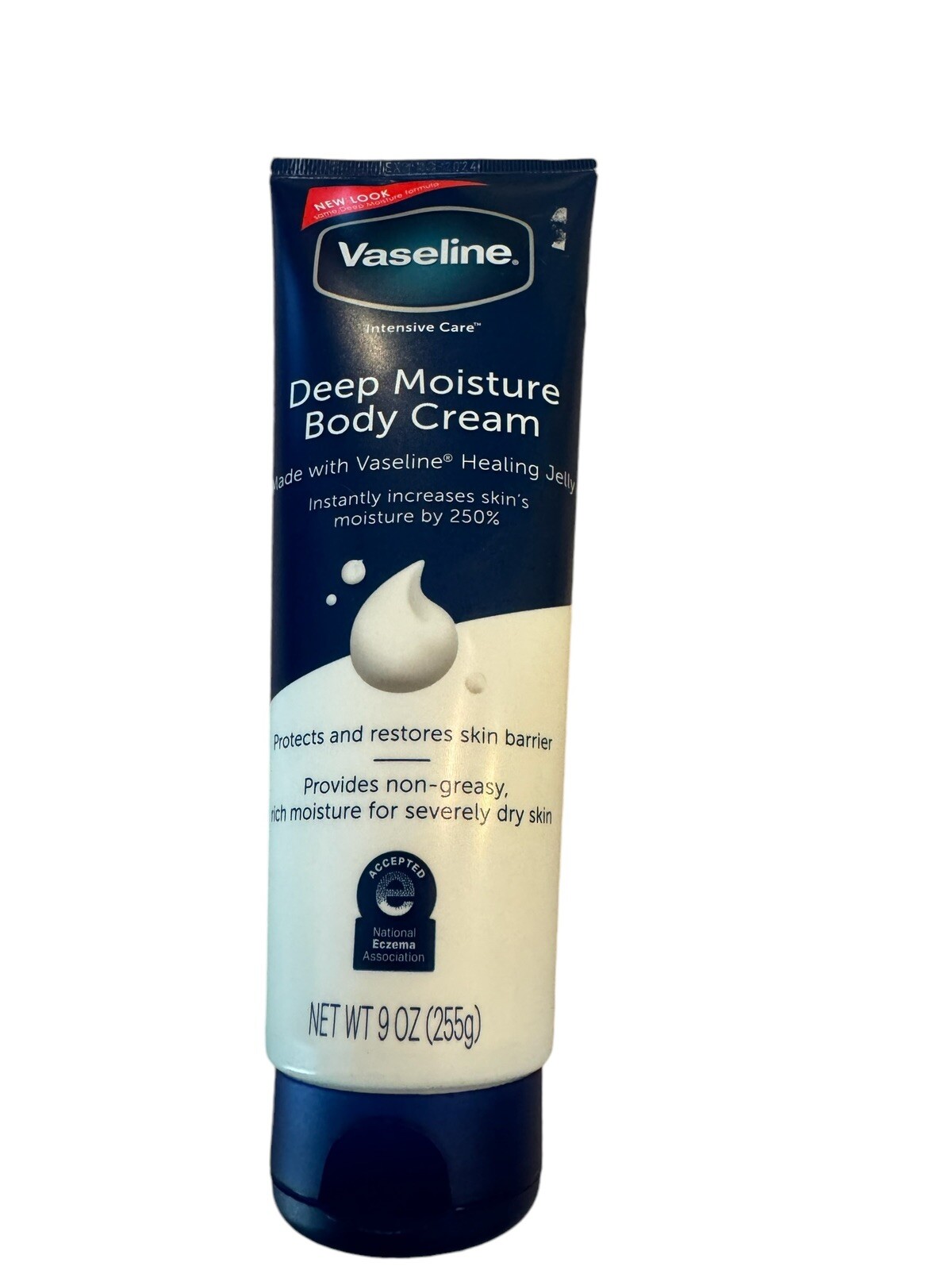 Vaseline Intensive Care Deep Moisture Body Cream 9 oz Healing & Restoring