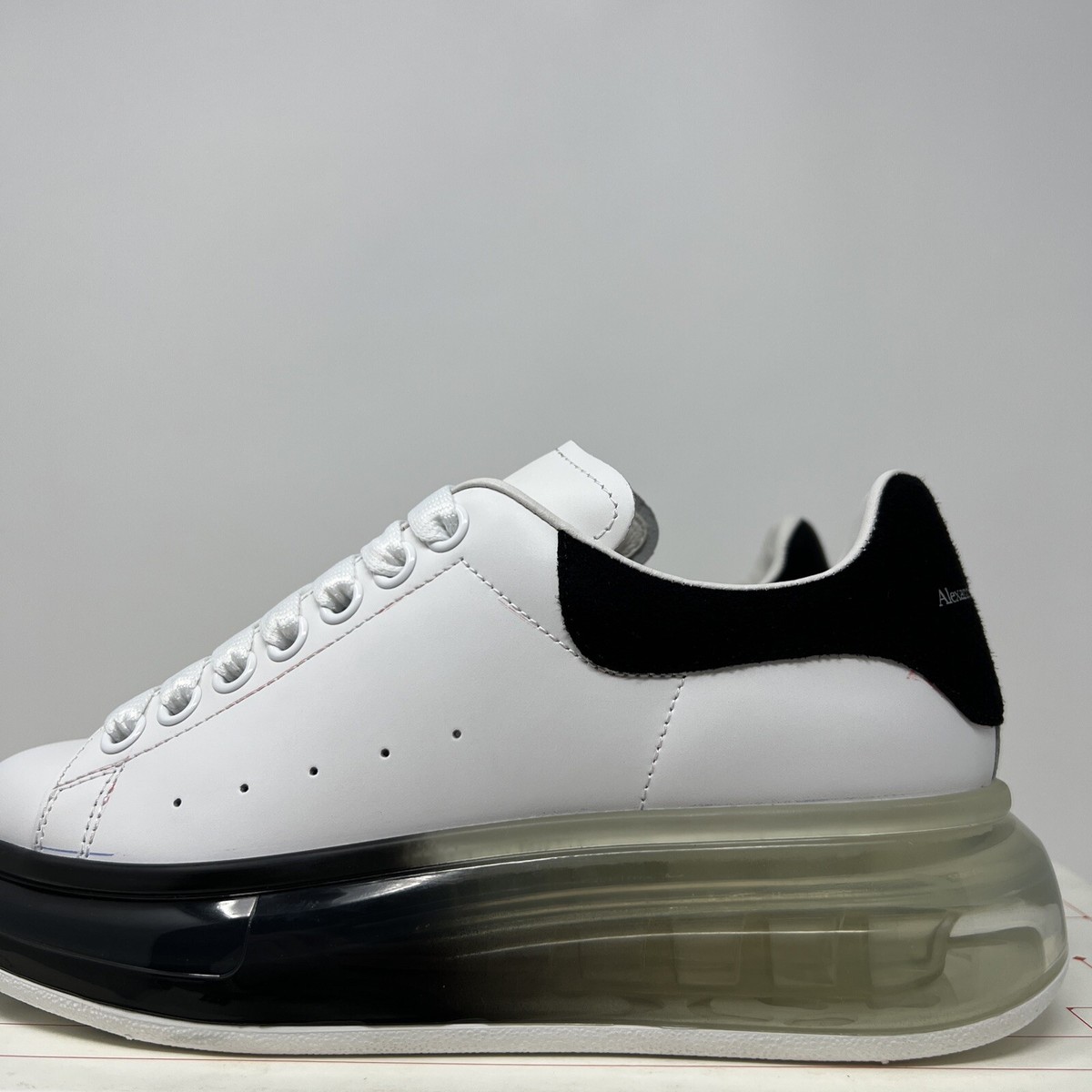 スニーカー MCQUEEN SNEAKERS BLACK/WHITE Buy Alexander McQueen Studded Oversized Sneaker 'White Black