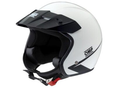 OMP STAR 24 Helmet Race Racing Open Face ECE 22.06 Approved White size: L