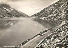 Ratrichboden Reservoir, Grimselstrasse, Innertkirchen, Switzerland Postcard