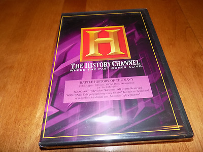 BATTLE HISTORY OF THE NAVY History Channel Naval Warfare US Warships DVD SET NEW