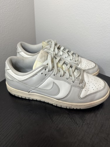 Nike Air Dunk Low Photon Dust Gray Fog Sneakers - Women’s Size 9.5 / Men size 8