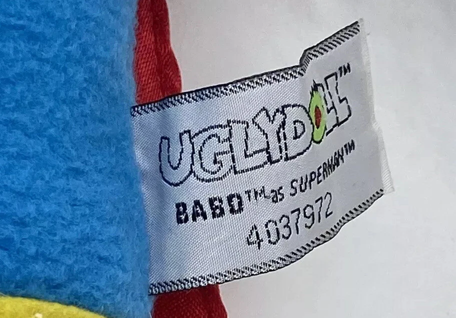 Peluche UglyDoll DC Comics babo Superman Foto 3 de 4
