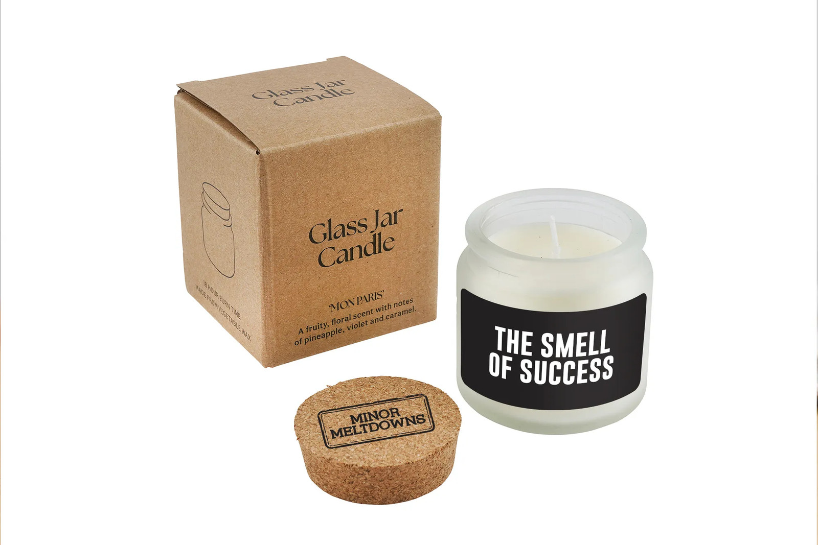 The Smell Of Success Jar Candle • Gift Boxed