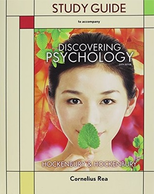 Study Guide for Discovering Psychol..., Rea, University