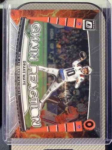 2025 Panini Donruss Drake Maye Chain Reaction
