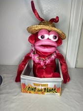 Vintage Dan Dee Valentines Animated Singing Lobster Plush Toy Sings NWT