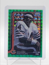 WALTER PAYTON 2025 TOPPS CHROME GREEN GEOMETRIC BEARS /99 Q5692