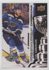 2019 Upper Deck Stanley Cup Champions Carl Gunnarsson #18 0t2