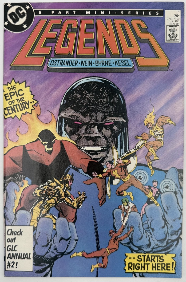 Legends 6 Part Mini Series #1 (1986) DC Comics | eBay