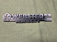 Webster Chrysler Plymouth Ny Dealer Badge Emblem Webster Chrysler Plymouth Ny Dealer Badge Emblem