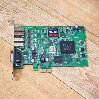 MOTU PCIe-424 Audio Interface Card AudioWire PCI-e Expansion PCI Express U271950