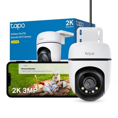 Tapo C510W 2K Outdoor Schwenk/Neige Überwachungskamera 360° Sichtabdeckung IP65 WLAN