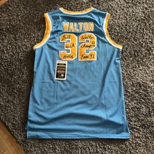 BILL WALTON SIGNED UCLA BRUINS JERSEY NATIONAL CHAMPIONS 1993 HOF JSA COA RARE