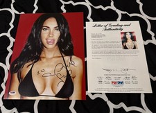 MEGAN FOX SIGNED AUTOGRAPHED SEXY 11x14 PHOTO w/COA PSA GORGEOUS RARE!! 😍