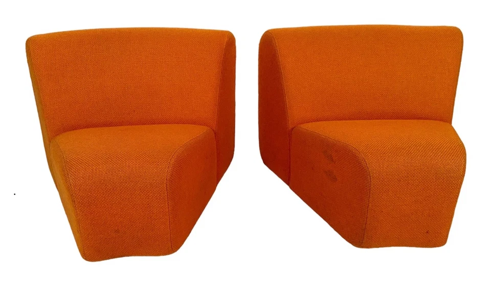 Sofá seccional John Mascheroni Vecta Tappo Mid Century Modern Space Age años 70 Foto 4 de 4