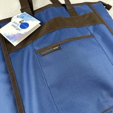 Big Rachael Ray Chillout Cooler Tote Bag - Blue Soft Sided Zippered Insulated