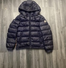 Navy Blue Moncler Mens Puffer Jacket