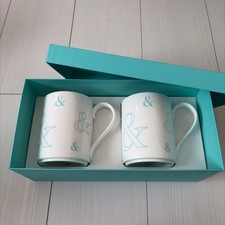 Tiffany & Co. Cadillac Paire Mug Cup Lot de 2 Blancs avec Boîte Manuel Japon ...