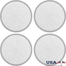 Shower Drain Hair Catcher 4PCS Stainless Steel Strainer Clogs Pet Hair New