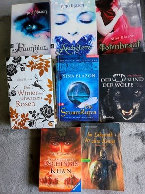 Fantasy Paket, Nina Blazon Jugend Und Erwachsene 8 Bücher