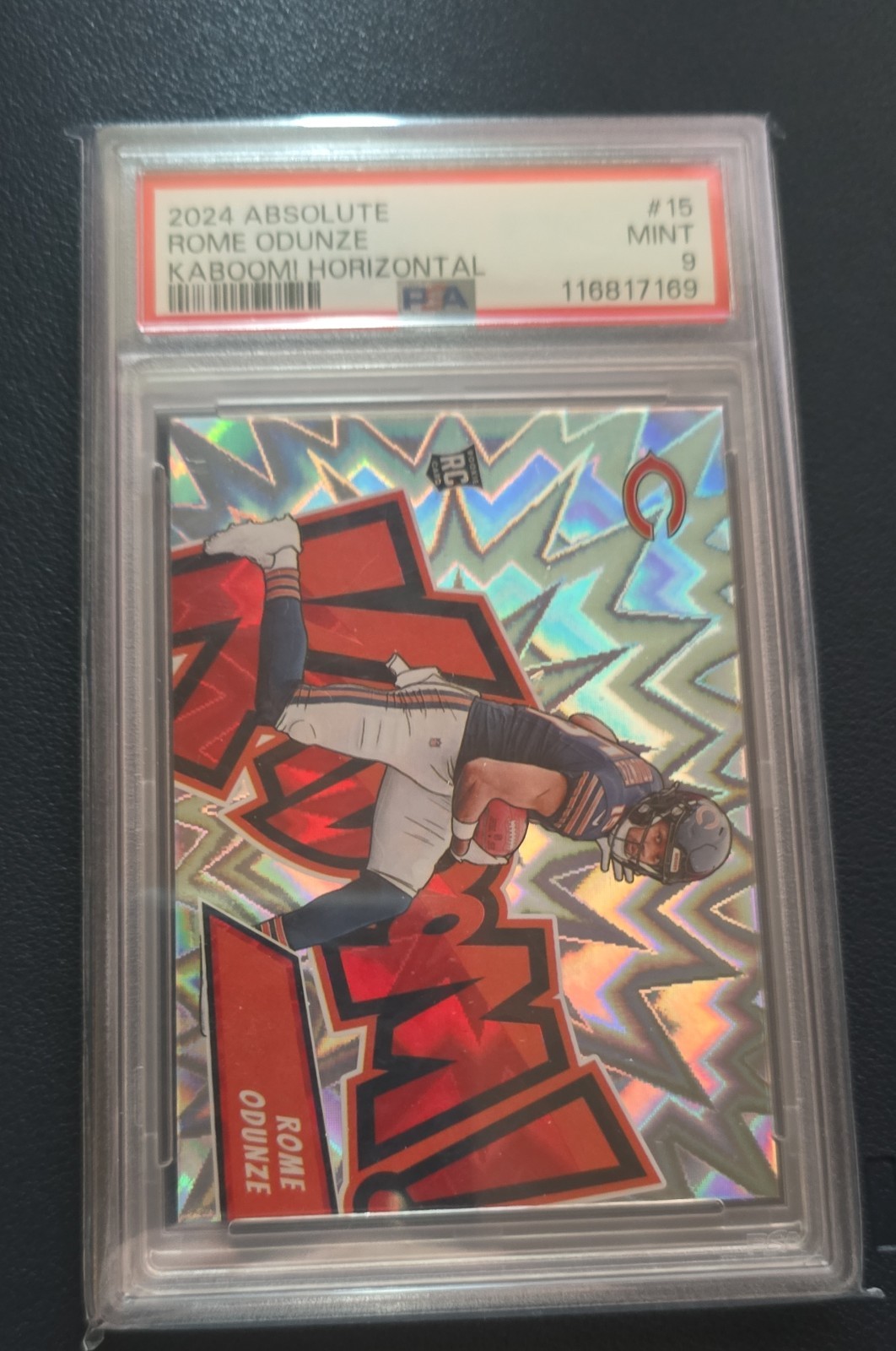 2024 Panini Absolute - Kaboom! Horizontal Rome Odunze #15 (RC)