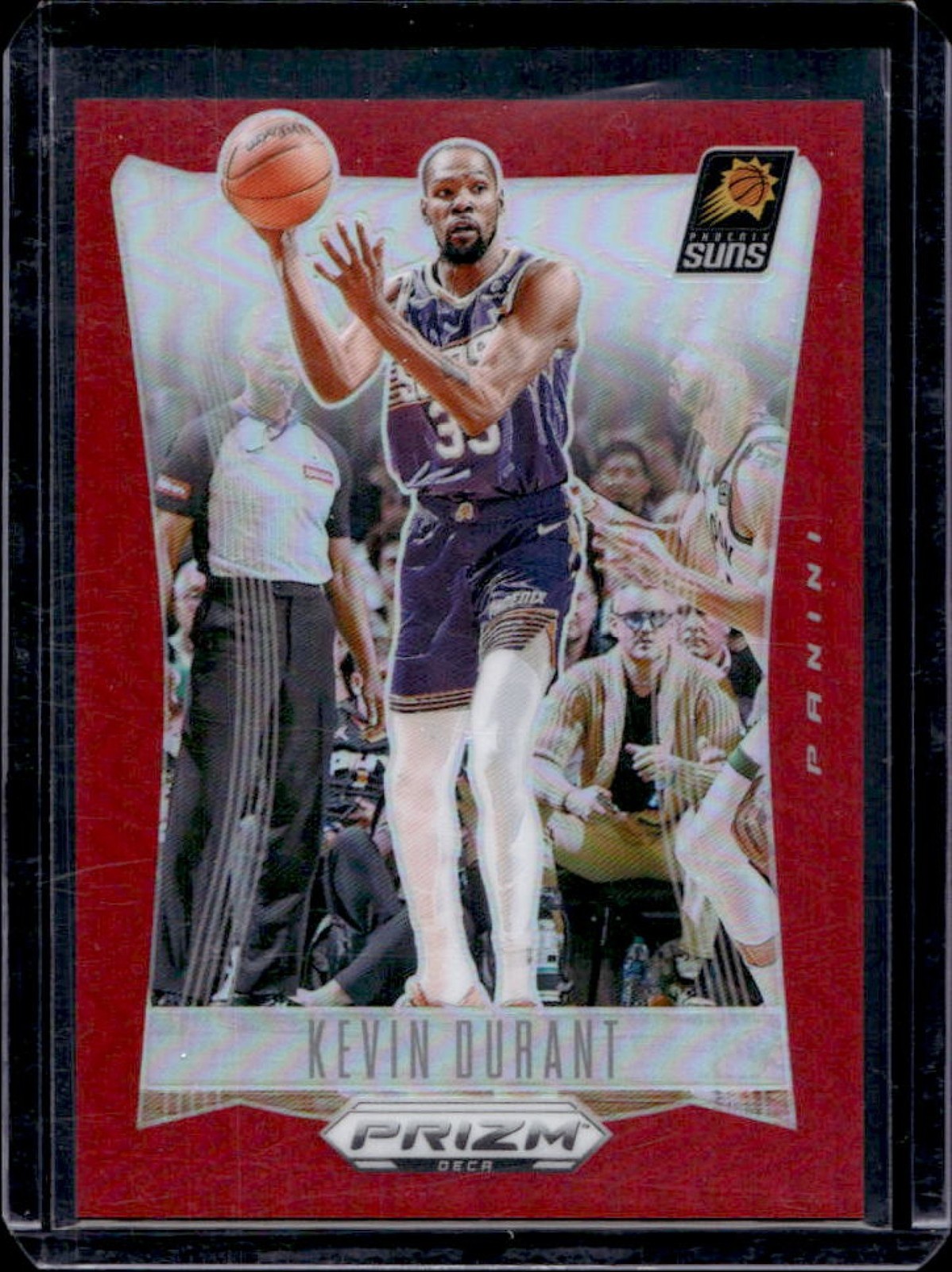 2023-24 Prizm Deca Kevin Durant Red #/199 Suns