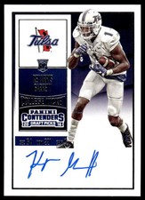 2016 PANINI CONTENDERS DRAFT PICKS KEYARRIS GARRETT 346 MT RC AUTOGRAPH TULSA
