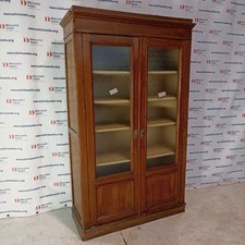 Armadio Vetrina Antico Rovere Due Ante Vetro Italia Stile Industriale Inizi 900