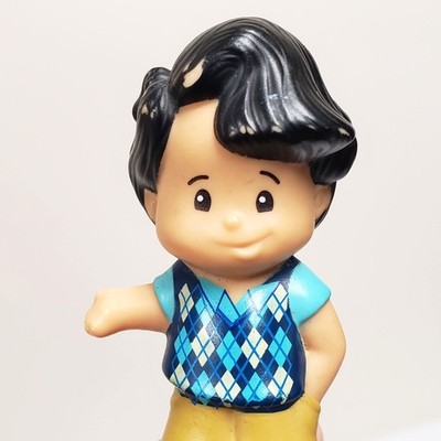 Fisher Price Little People Easter Koby Boy Argyle Vest 2012 Figure Toy