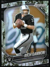 2025 Panini Prizm #115 Rich Gannon Forest Camo #/15