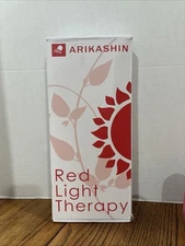 Arikashi Red Light Therapy, All Metal Red Light Therapy Device W/Stand, Open Box