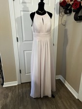 Azazie pink bridesmaid dress Size 10 Medium Formal Wedding Guest