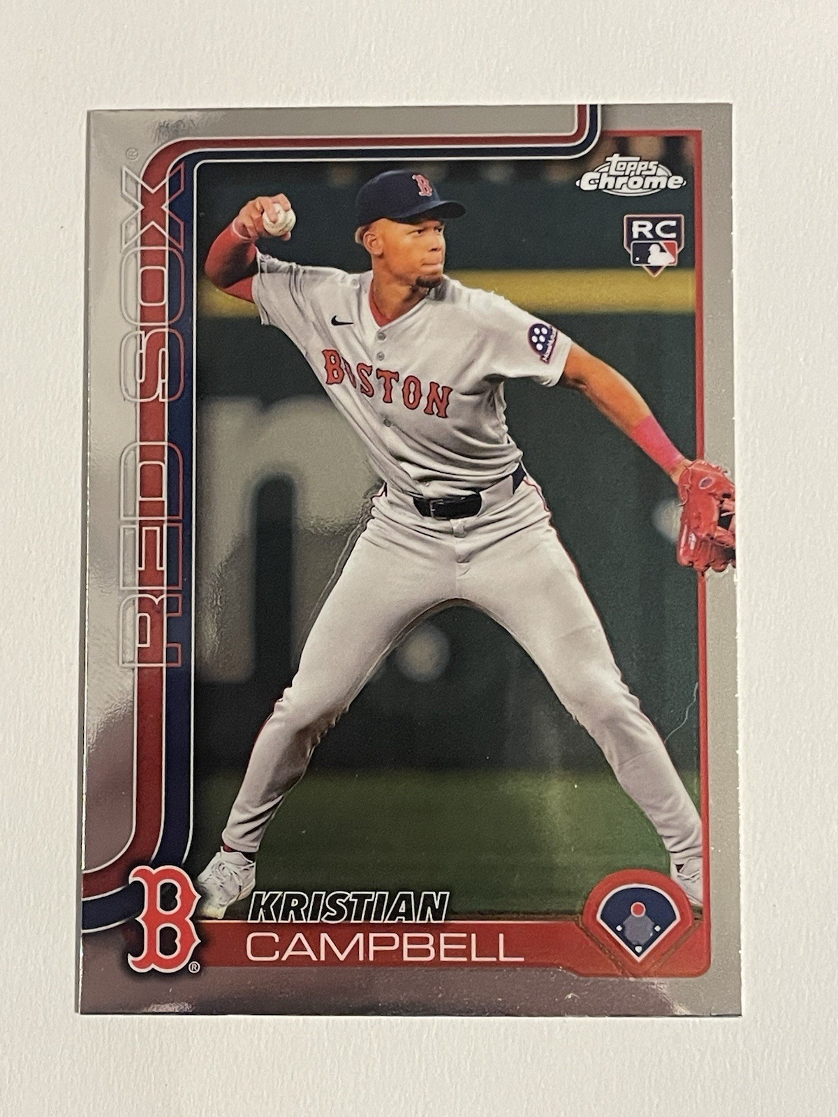 2025 Topps Chrome - Kristian Campbell #171 (RC)