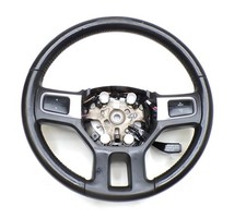 09-12 Dodge Ram 1500 2500 3500 Black Leather Steering Wheel