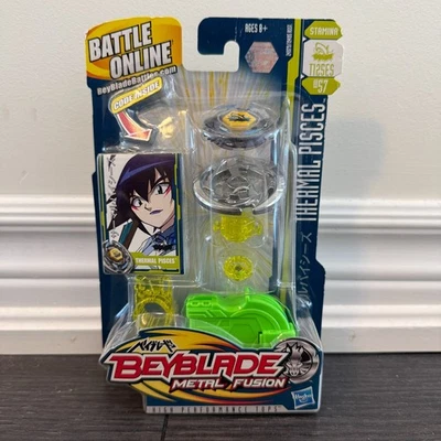 2010 Hasbro Beyblade Metal Fusion Thermal Pisces BB-57 Anime Card Toy New - Bild 1 von 4