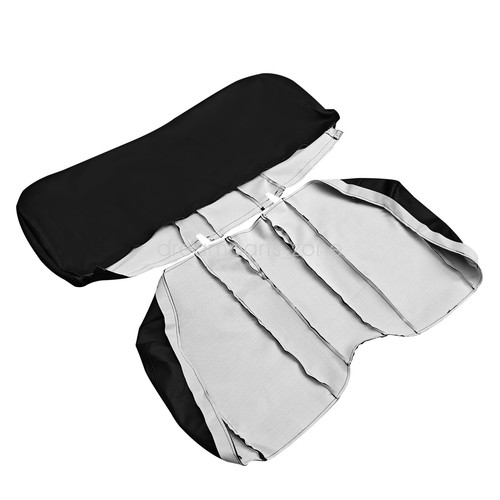 Black Seat Cover For John Deere Gator Bench XUV 625i 825i 855D 855D S4 HPX - Picture 8 of 10